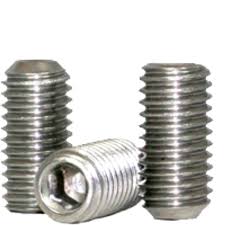 Picture of Brighton Best 602240 1/4"-28X1/4" Unf Cup Point Socket Set Screws Cup Point Fine Stainless A2 (18-8)